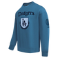 Pro Standard LA Dodgers Country Club Crewneck - Steel Blue