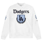 Pro Standard LA Dodgers Country Club Crewneck - White