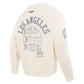 Pro Standard La Dodgers Street Team Long Sleeve - Eggshell