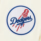 Pro Standard LA Dodgers Wingspan Drop Shoulder Crewneck - Eggshell