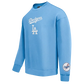 Pro Standard LA Dodgers Wingspan Drop Shoulder Crewneck - University Blue