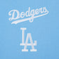 Pro Standard LA Dodgers Wingspan Drop Shoulder Crewneck - University Blue