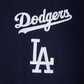 Pro Standard La Dodgers Wingspan Drop Shoulder Hoodie - Midnight Navy