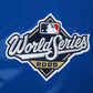 Pro Standard LA Dodgers World Series Satin Jacket - Royal