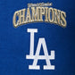 Pro Standard LA Dodgers World Series Wool Varsity Jacket - Royal Blue