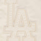 Pro Standard Los Angeles Dodgers Neutral Twill Jacket - Eggshell