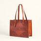 Loyal West Mivva Handtooled Medium Bag - Soft WalnutÂ Leather
