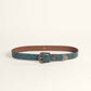 Loyal West Sophia Belt- Turquoise Floral Leather