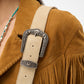 Loyal West SEDONA TASSLE BAG IN SUEDE LEATHER