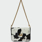 Loyal West LW ON THE GO MEDIUM CHAIN BAG IN COWHIDE AND  CALFSKIN