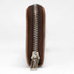 Loyal West RANCH ROAD JEWELERY CASE IN BROWN & WHITE COWHIDE