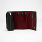 Loyal West CANYON JEWELRY CASE IN CALF LEATHER - BLACK