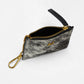 Loyal West SOPHIA CREDIT CARD HOLDER IN BLACK & WHITE COWHIDE