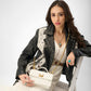 Loyal West VALENCIA OSTRICH LEATHER BAG - WHITE