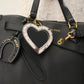 Loyal West STANDARD MEDIUM TOTE BAG IN CALFSKIN - BLACK