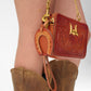 Loyal West SHELL MINI PURSE IN HANDTOOLED LEATHER