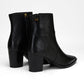Loyal West POINTED LEATHER BOOTIES