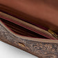 Loyal West The LW On The Go Mini Chain Bag- In Handtooled Leather
