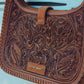 Loyal West Dannia Large Purse - Saddle Brown