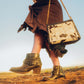 Loyal West Marlene Ankle Booties In Calfskin - Raven