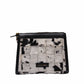 Loyal West SCRAPPY MEDIUM CHAIN BAG IN COWHIDE AND BLACK CALFSKIN