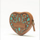 Loyal West Cupid Coin Pouch Handtooled Leather - Whiskey & Water
