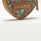 Loyal West Cupid Coin Pouch Handtooled Leather - Whiskey & Water