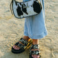 Serena Cowhide Sandals