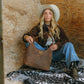 Lw Large Purse In Brunette Leather