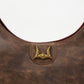 Lw Large Purse In Brunette Leather