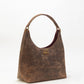 Lw Large Purse In Brunette Leather
