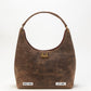 Lw Large Purse In Brunette Leather