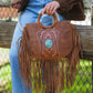Sedona Tassle Bag In Saddle Brown