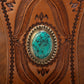 Sedona Tassle Bag In Saddle Brown