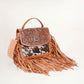 Loyal West Classic Flap Medium Tassle Bag