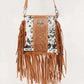 Loyal West Tucson Cowhide Tassle Bag