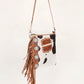 Loyal West Ranch Queen Cowhide Tassle-Bag