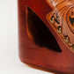 Loyal West Desert Wanderer Sandals - Dark Brown Handtooled Leather