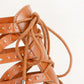 Loyal West Lace Up Booties In Calfskin