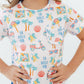 La Dolce Vita Ruffle Pocket Tee