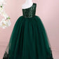 Lauren Green Party Dress