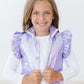 Lavender Haze Checker Puffer Vest