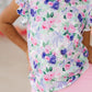 Lavender Love S/S Ruffle Tee