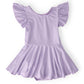 Lavender S/S Twirl Leotard