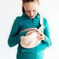 Light Pink Fleece Belt Bag