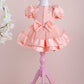 Linda Peach Party Dress