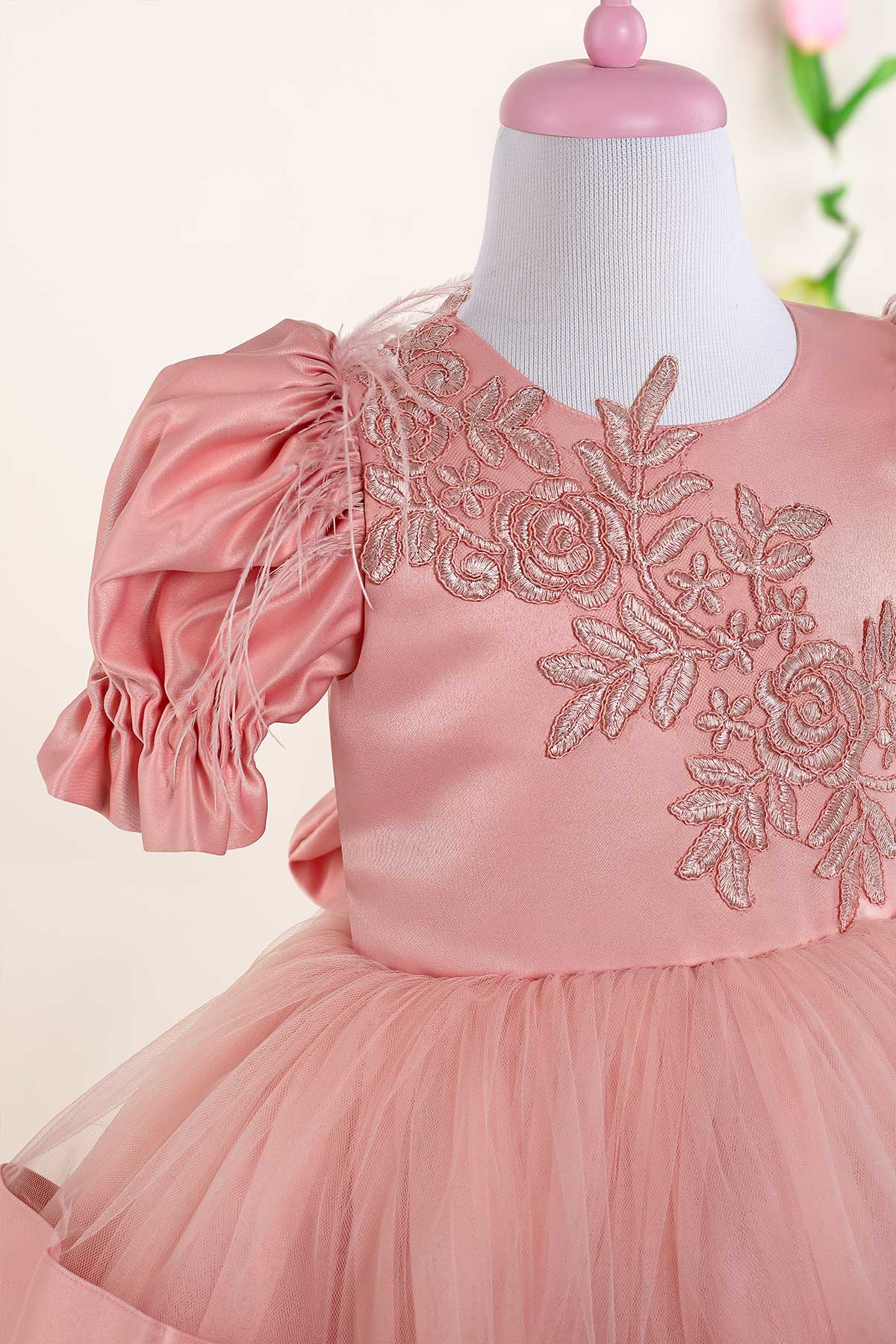 Linda Pink Party Dress