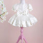Linda White Party Dress