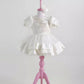 Linda White Party Dress