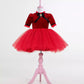 Lisa Burgundy Dress